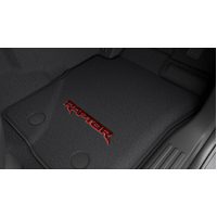 Ford Next-Gen Ranger Raptor Premium Carpet Mat Set Front & Rear