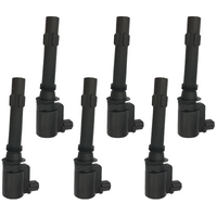 Ford Ignition Coil Set of 6 BA BF Falcon SX SY/MKII Territory 4.0L 6Cyl