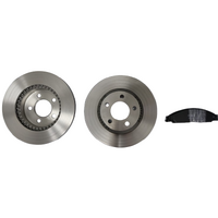 Ford Falcon Front Brake Pads & Disc Rotors Kit BA BF FG FG MKII FGX