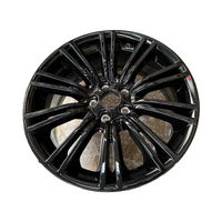 Ford 19" X 8 Set of 2 Black Front Alloy Wheels FGX with Caps