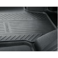 Ford Front Contour Rubber Mats with Transit Logo for Transit Custom VN 