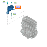 Ford Focus Engine Insulator Mount 