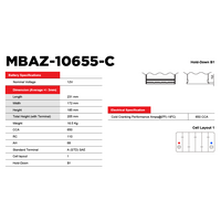 Ford Falcon Motorcraft Battery AU BA BF FG Territory SX SY 560 CCA  