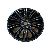 Ford 19" X 8 Set of 2 Black Front Alloy Wheels FGX with Caps