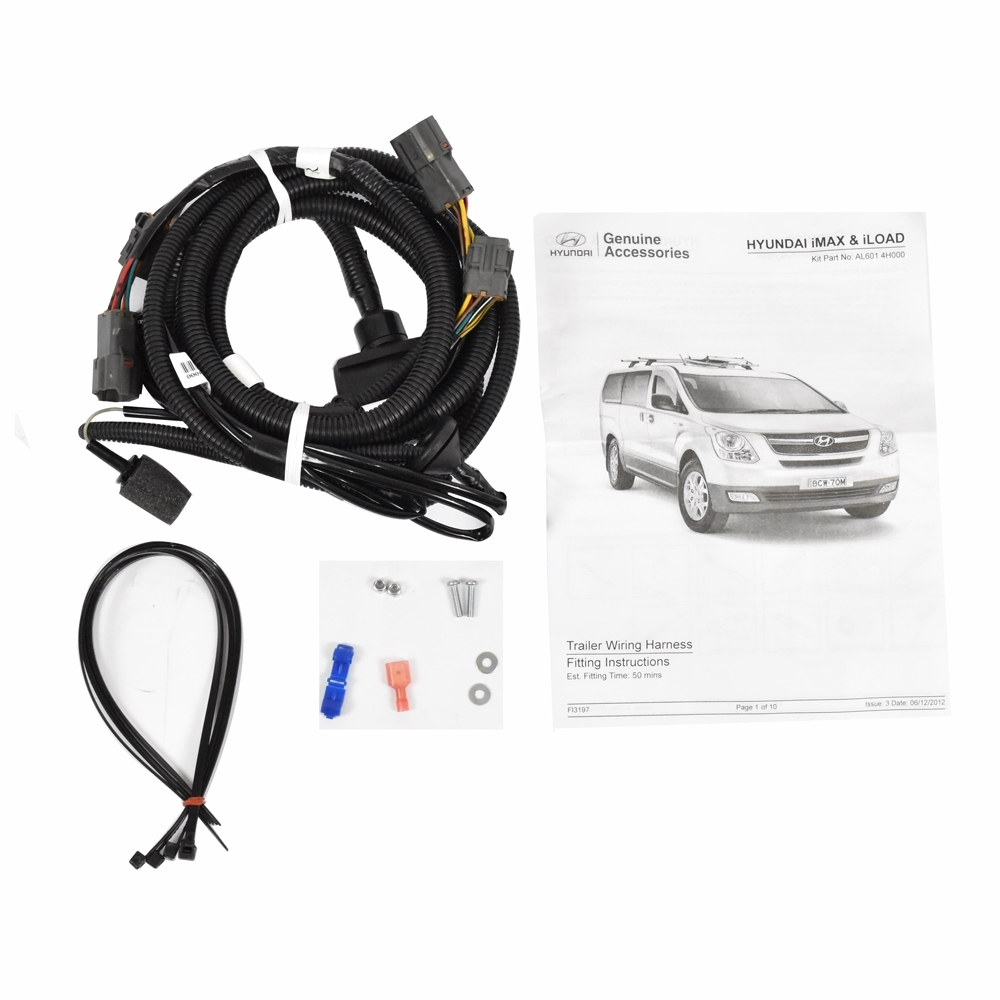 Genuine Hyundai Towbar Towball & Trailer Wiring Harness For H-1 | EBay