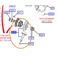 Ford Gear and Pinion Assembly for Falcon BA BF Territory SZ 