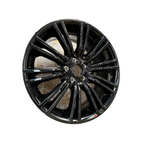 Ford 19" X 8 Set of 2 Black Front Alloy Wheels FGX with Caps