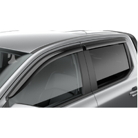 Ford Next-Gen Ranger Tinted Weathershields Kit Front & Rear MY2022 - Current