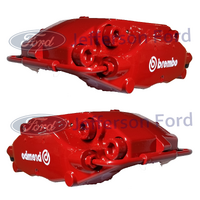 FORD FPV RED Brembo FG FGX 4 Piston REAR brake caliper & Pad Set RH LH