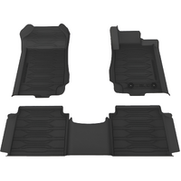 Ford PX Ranger All Weather Deep Dish Rubber Mat Set Front & Rear image