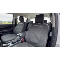 Ford Next Gen Ranger XL XLS XLT Front Canvas Seat Cover Kit image