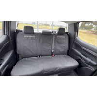 Ford Next Gen Ranger XL XLS Rear Canvas Seat Cover Kit W/O Armrest - 2nd Row image