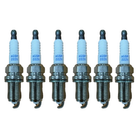 Ford BA Falcon 6Cyl Gas Spark Plug Set of 6 image