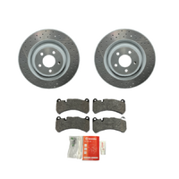 Ford FPV FG Brembo Front 6 Piston Brake Pads & Brembo Discs Rotors x2 image