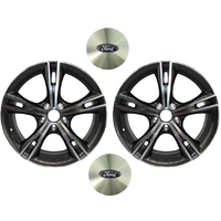 Ford AU BA BF FG FGX XR8 Falcon FPV 19X8 Front Pair Alloy Wheel w/ Cap image