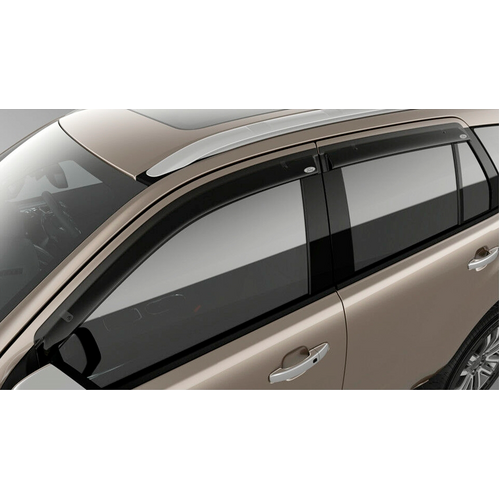 Ford Everest UA Slimline Tinted Weathershields Front & Rear 2015 - 2022