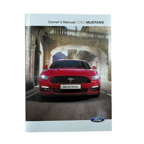 Ford Owner Literature Document Case For Mustang Czg 2015-On