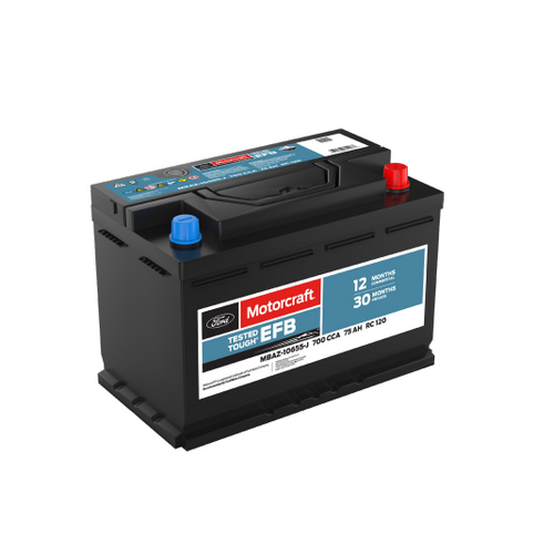 Motorcraft Premium Stop/Start EFB Battery DIN66 700CCA for Ford Endura, Focus, Fiesta, Kuga