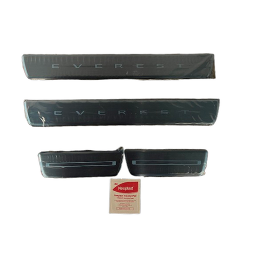 Ford Next-Gen Everest MY22 Alloy Scuff Plates Kit Front & Rear