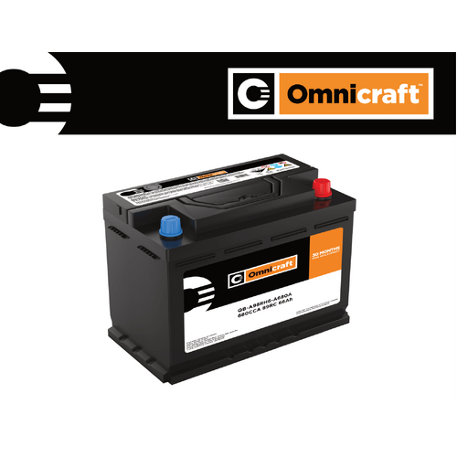 Omnicraft Premium Battery DIN65LH DIN66H 700CCA for Ford Ranger Holden HSV Hyundai Kia Nissan Holden Volvo Toyota Hilux VW Volvo