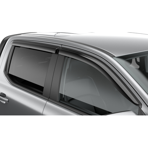 Ford Next-Gen Ranger Tinted Weathershields Kit Front & Rear MY2022 - Current