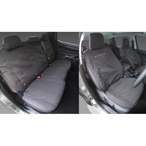 Ford Ranger Double Cab XLT & Sport Seat Covers Front & Rear