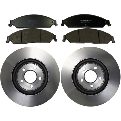 Ford Front Brake Pads & Disc Rotors Kit BA - FG Falcon SX - SZ Territory