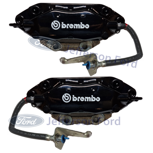 FORD FPV BLACK Brembo FG FGX 4 Piston REAR brake caliper & Pad Set RH LH