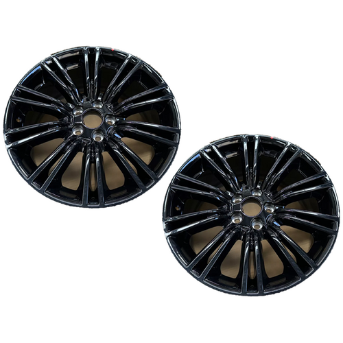 Ford 19" x 8 Black Front Alloy Wheels FGX XR6 XR8 FG Set of 2 