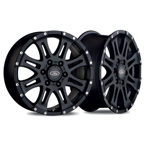 Genuine Mullins Ford Next Gen Ranger Raptor Style Wheel Set 18x7.5 50P (suits no flares)